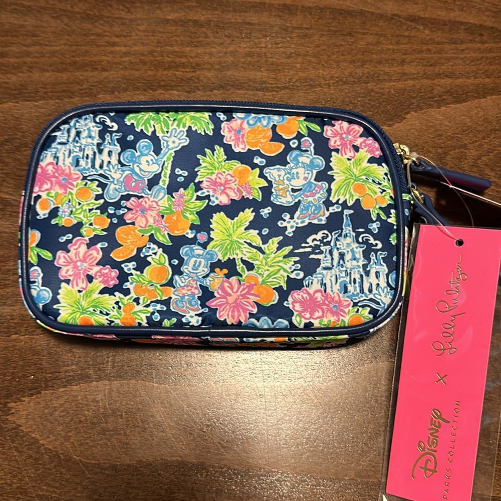 Lilly Pulitzer Disney wristlet